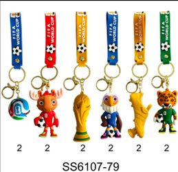 World cup keychains