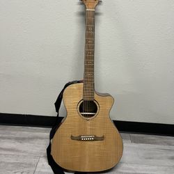 Fender FA-345CE Acoustic-Electric Guitar – Flame Maple – Excellent Condition