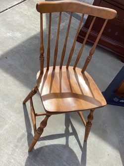 Windsor Spindle Back Wooden Dining Chair