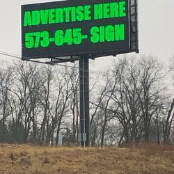 Digital Billboard and Parcel On Hwy 63