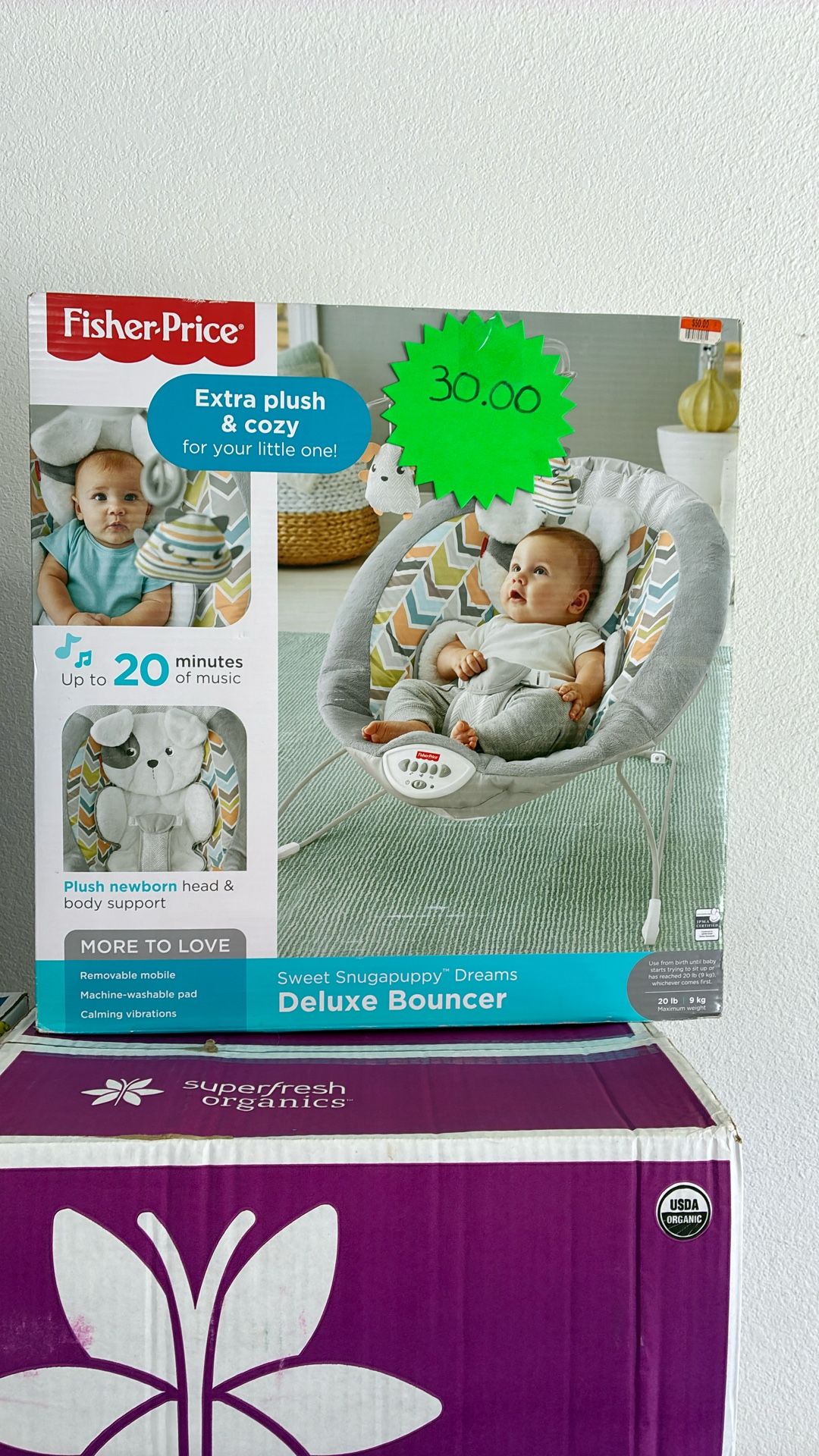 Fisher-Price Deluxe Bouncer