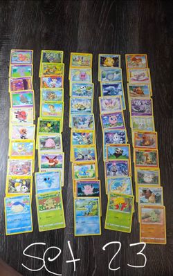 Pokémon cards Cutie set 23