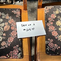 Two vintage chairs 
