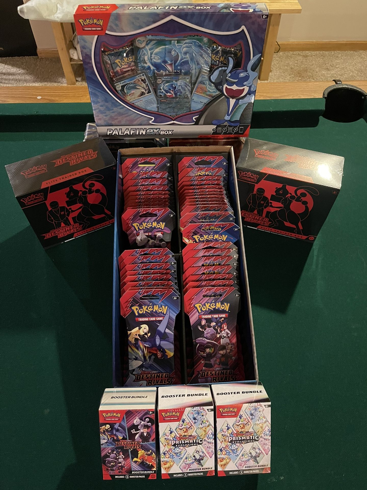 Sealed Pokemon Lot Destined Rivals - Prismatic