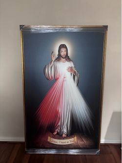 Divine Mercy Jesus Art: Christian Canvas