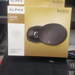 INFINITY ALPHA 6x9 DOOR SPEAKERS