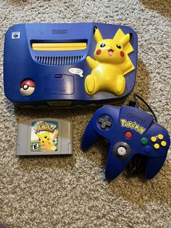 Nintendo 64 Toys R Us Pikachu Edition 