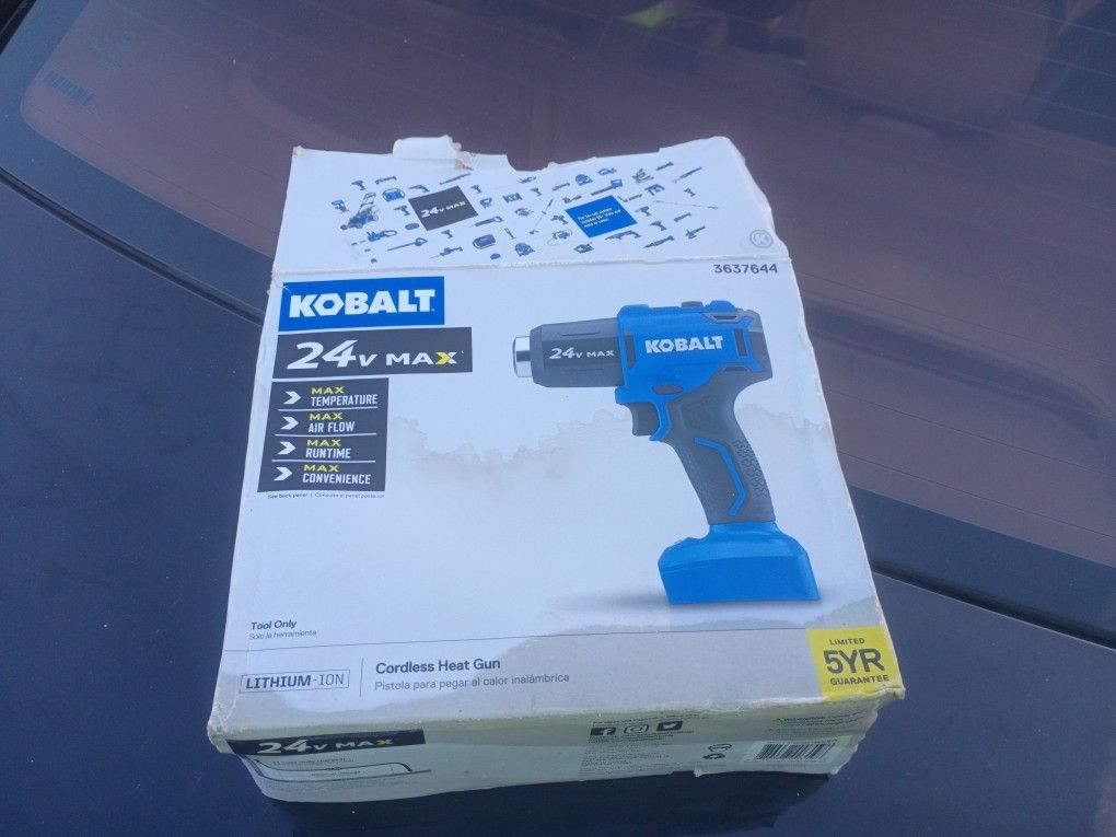 Kobalt 24v Max Cordless Heat Gun