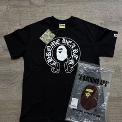 Bape X Chrome Hearts Tee