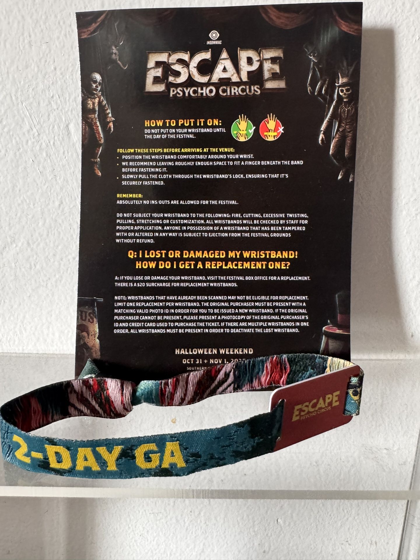 ESCAPE Festival 2 Day Ticket