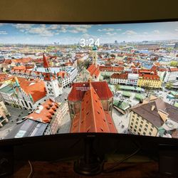 Samsung S32AG550EN 32" Odyssey G5 Monitor 1ms, 165Hz, Curved With VESA Mount