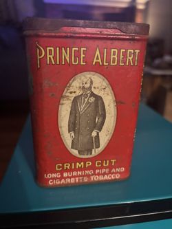 Prince Albert Tobacco Can 
