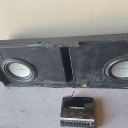 rockford fosgate Amp & Subwoofers 10’