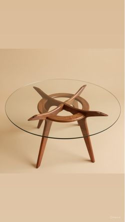 Vintage walnut dining table