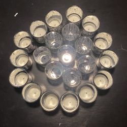 Candle Holder Gold/Silver