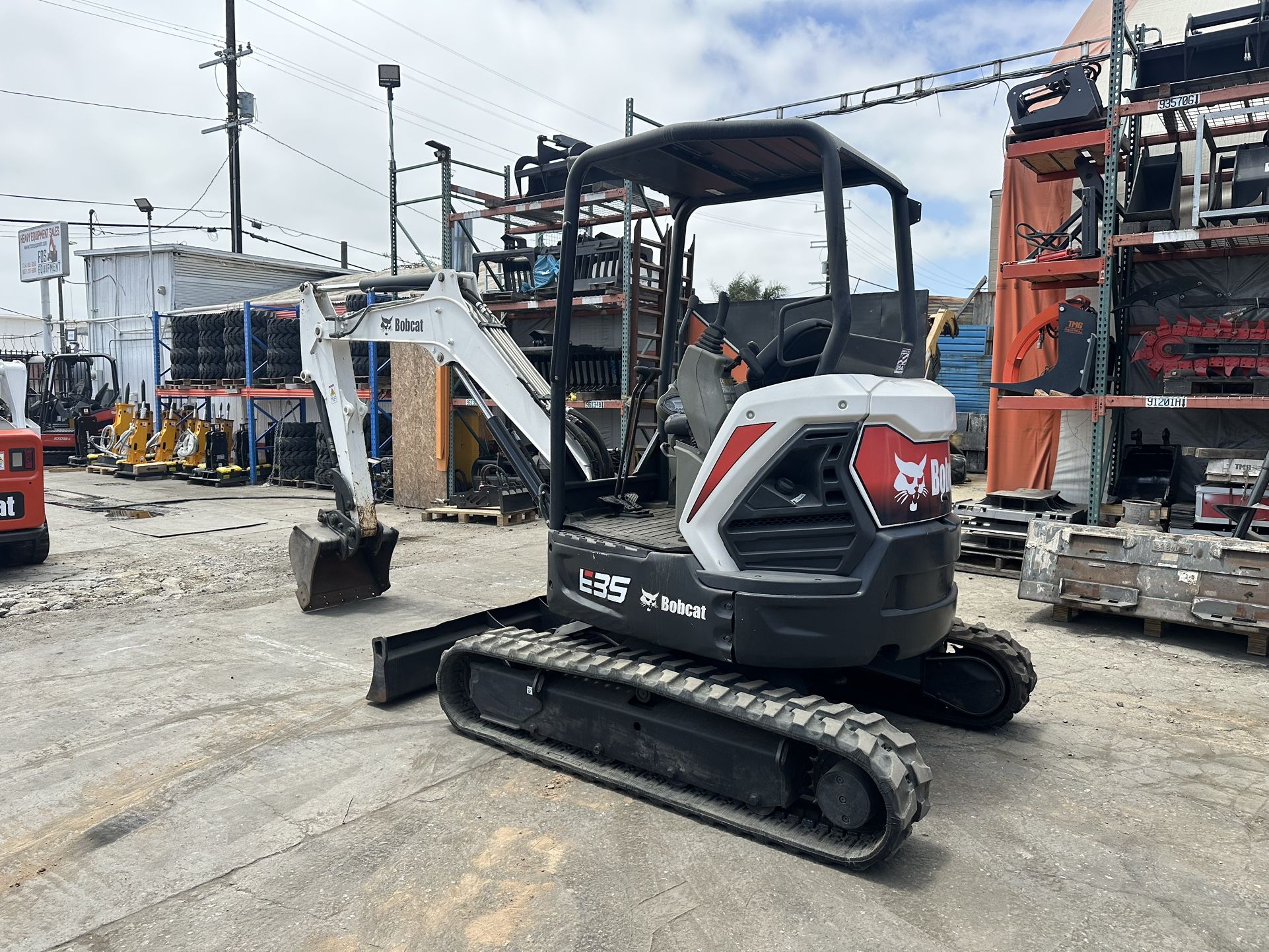 2018 Bobcat E35 Mini Excavator