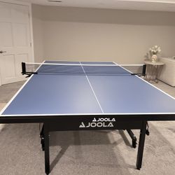 Joola Professional Grade Table Tennis table on wheels