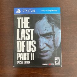Last of Us II Special Edition PS4 New, Unopened