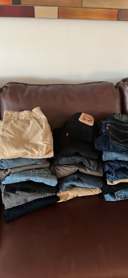 Huge Lot Of Boys Pants 19 Pairs- Size 10