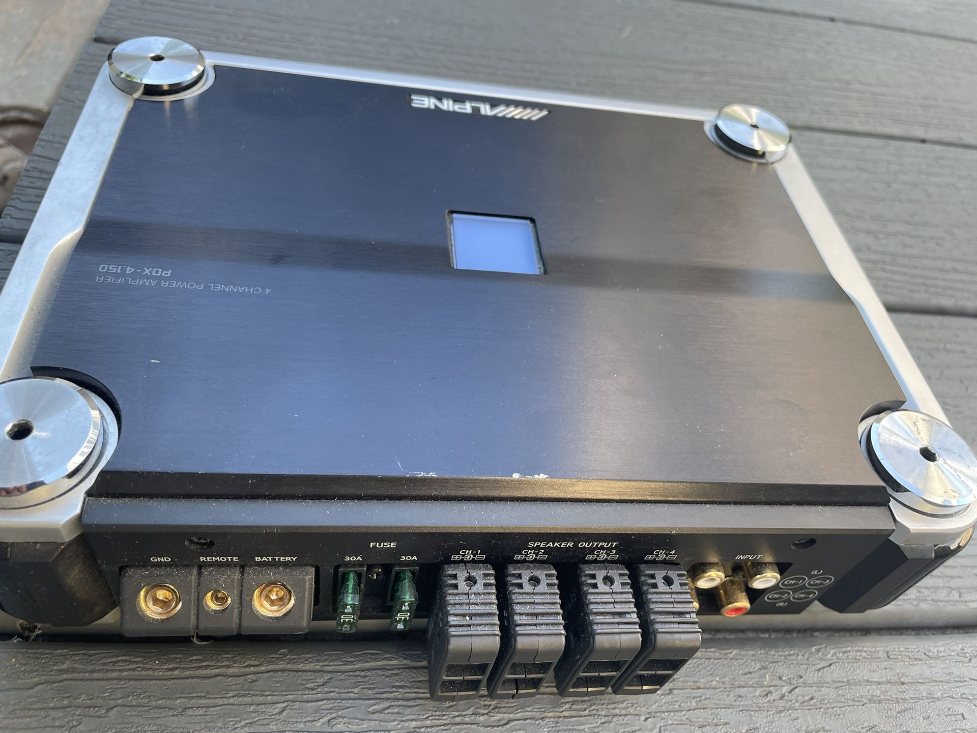 Alpine PDX-4 150 4 Channel Amplifier