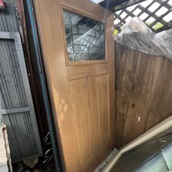 Exterior Fiberglass New Door 36 X80