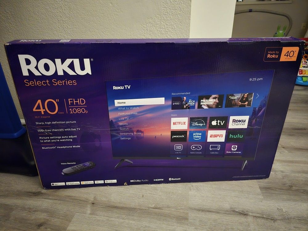 NEW Roku 40 Inch Select Series FHD 1080p Tv