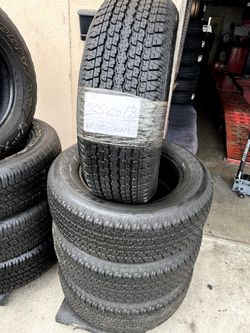 265/60/18 Semi New Tires #4 Bridgestone Mount & Balance // 4 llantas como nuevas Instaladas Y Balanceadas