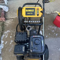 Dewalt 4400 psi pressure washer not starting