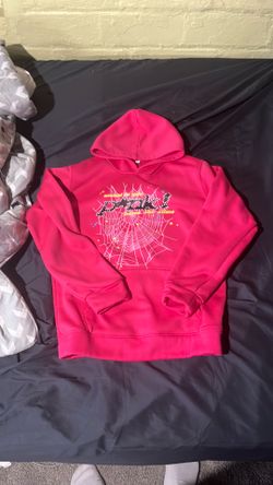 Pink Spider Hoodie (Med & Small)