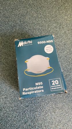 20 NEW N95  Particulate Respirators