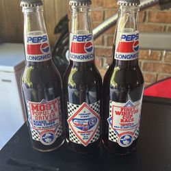 Vintage Richard Petty Collectible Pepsi Longneck