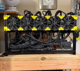 High-Performance Mining & AI Rig - Ready to Use