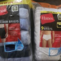Hanes Mens Briefs Or Boxer Briefs Size L