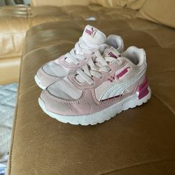 Puma Pink Shoes - Size 7 Toddler