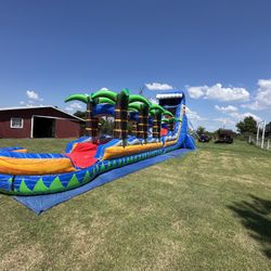 22’ Waterslide With Slipnslide Attachment 