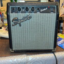 squire guitar amplifier sidekick 