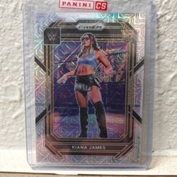 2023 Panini Prizm Q Kiana James Mojo Prizm RC /25