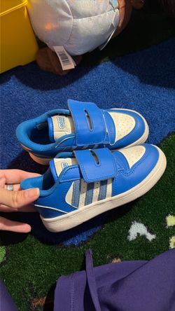 Adidas Kids Sneakers Blue and White