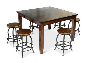 7pc Dining Set (1 Table 6 Counter Stools ) - $649
