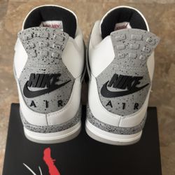 Jordan 4 White Cement 2025 Size 11.5 