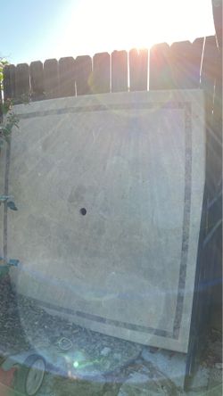 Outdoor table top