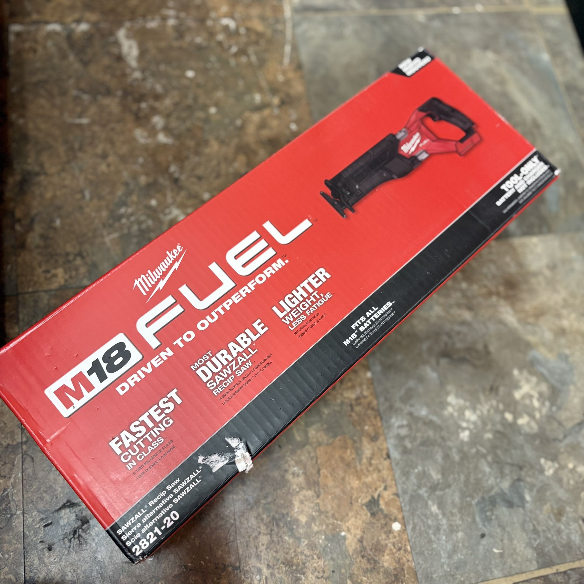 Milwaukee New Super Saw Zall 18M Fuel