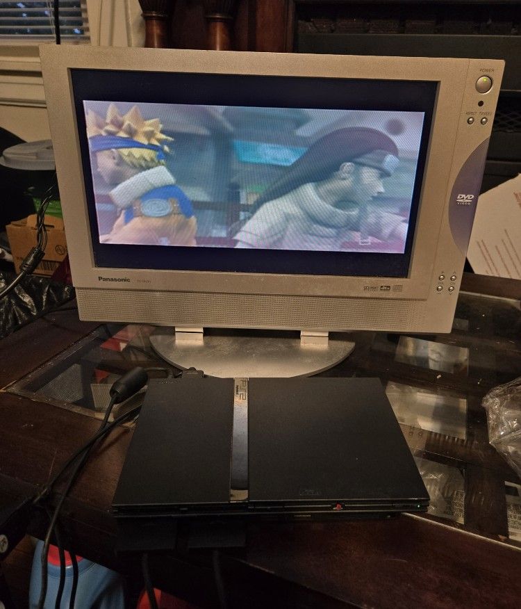 Ps2 Slim And 60+ Games