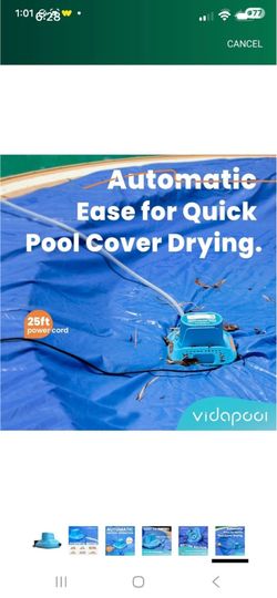 1/2 Hp pool cover pump/ Submersible sump pump inground, above automatic on / off