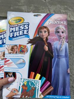 50%OFF NEW - Disney Frozen Color Wonder Mess Free