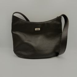 The Sak Black Leather Shoulder Bag