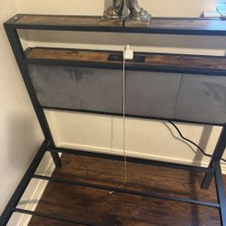 Single Bedframe With Outlet 