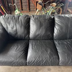 Free leather Sofa