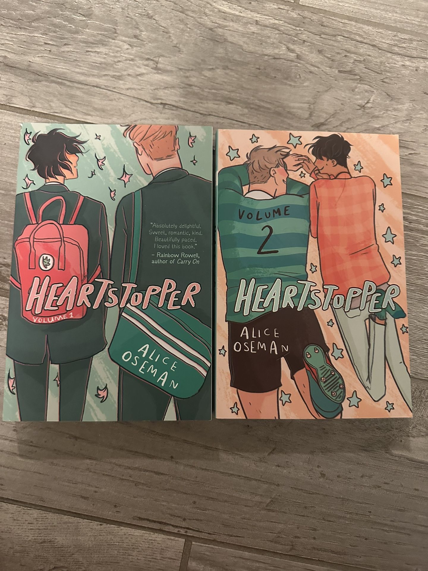 Heartstopper 1 & 2 Books