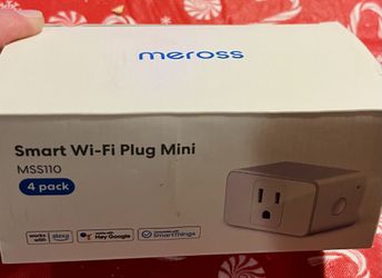 4pack Smart Wifi Mini Plugs (meross)